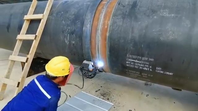 Сварочная каретка для автоматической сварки стыков труб в горизонтальном положении смотреть онлайн