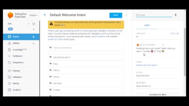 Building a Telegram Bot with Dialogflow in 10 minutes смотреть онлайн
