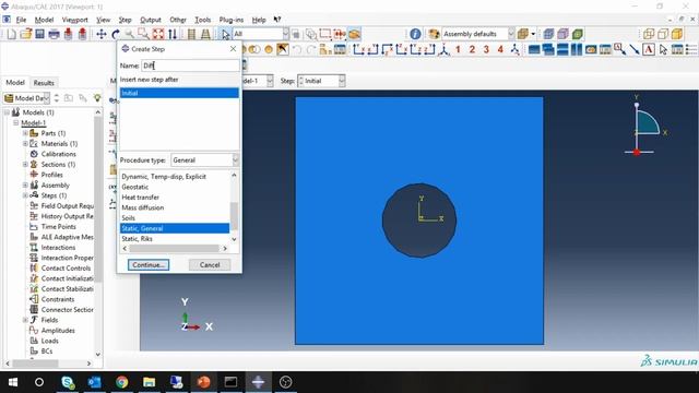 Diffusion analysis ABAQUS CAE tutorial | Diffusivity and Fick's Law смотреть онлайн