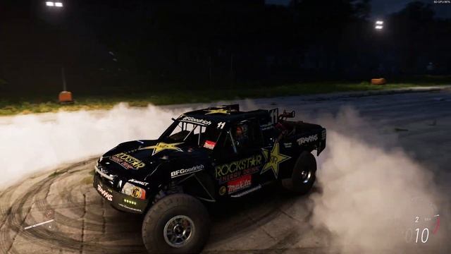 Forza Horizon 5 . Ford #11 Rockstar F-150 Trophy Truck 2014 . Car Show Speed Jump Crash Test Drive смотреть онлайн