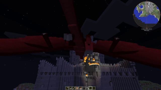 Dragonstone showed mounting a Dragon Minecraft - Game Of Thrones Mod смотреть онлайн