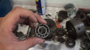 Разобранная передняя бабка от ТВ 4