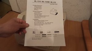 Стоит ли восстанавливать выброшенный на помойку принтер Samsung ML-1210?