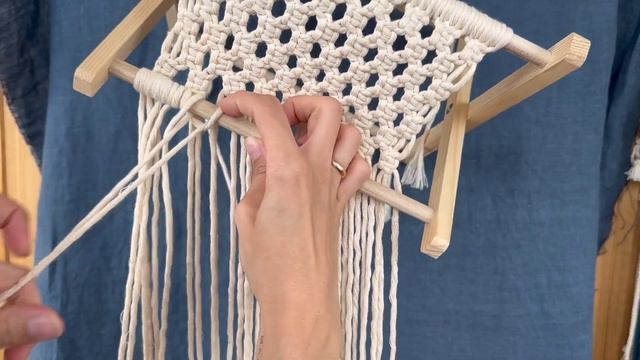 Tutorial Macrame Magazine Rack, book / newspaper holder смотреть онлайн