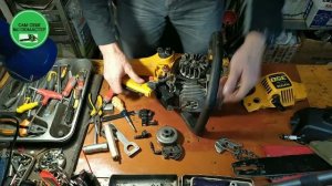 Замена маслонасоса на бензопиле "Партнёр".