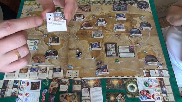 084 Древний Ужас 2/2 играем в настольную игру смотреть онлайн