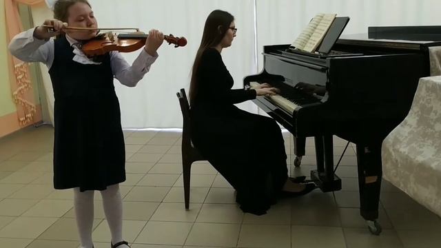 Д. Кабалевский "Клоуны" скрипка смотреть онлайн