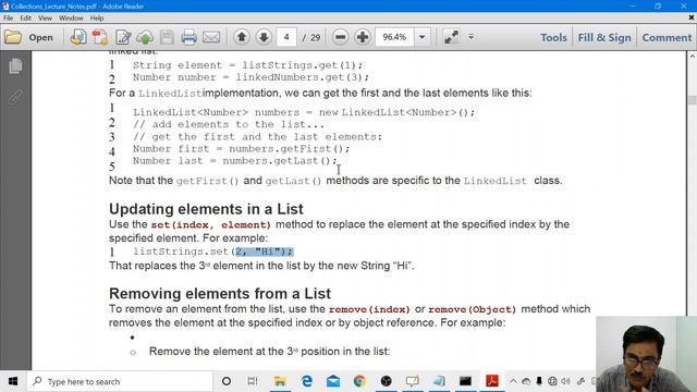 Java List Collection 2/4 смотреть онлайн