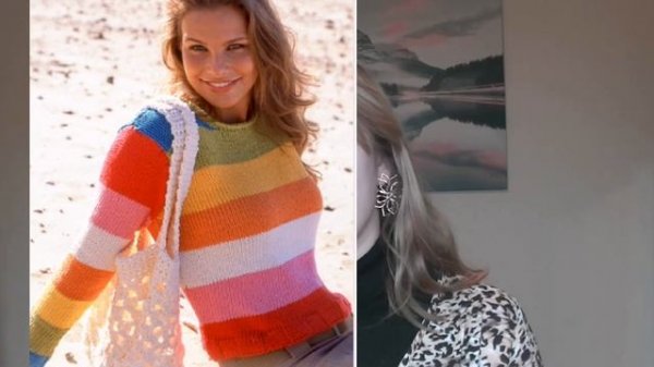 Вязание спицами. Идеи свитеров. Drops Design. Дропс. Часть 2