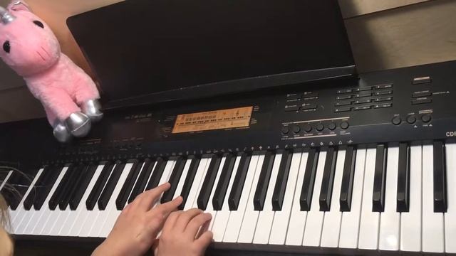 Андантино. А. Хачатурян. Игра на фортепиано смотреть онлайн