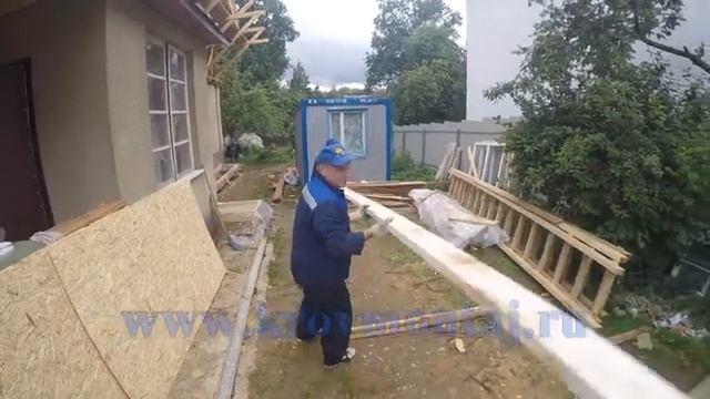 Как сделать каркасный второй этаж Часть 2 смотреть онлайн