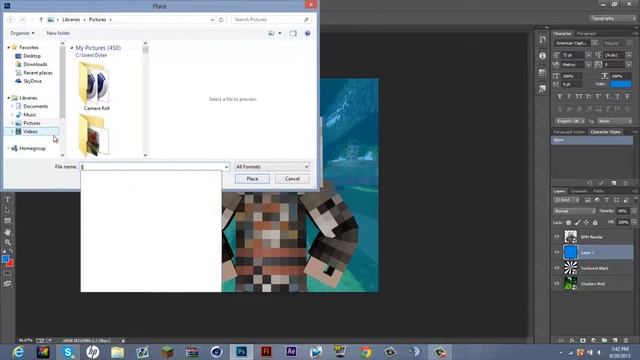 Minecraft Speed Art: BrandonFreshMiner (BFM) смотреть онлайн