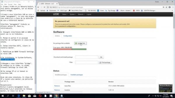 Set OpenWRT as Wifi Client- Bridge for LAN connections with vlan for management