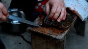 Как разделать камбалу (Калкан)