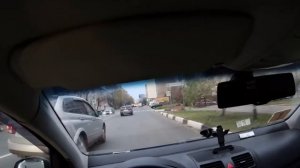 Покатушки от первого лица по городу VW GOLF
