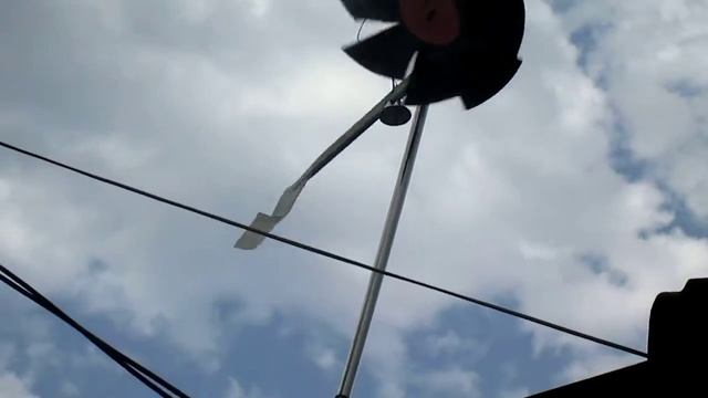 Флюгер из вело динамки смотреть онлайн