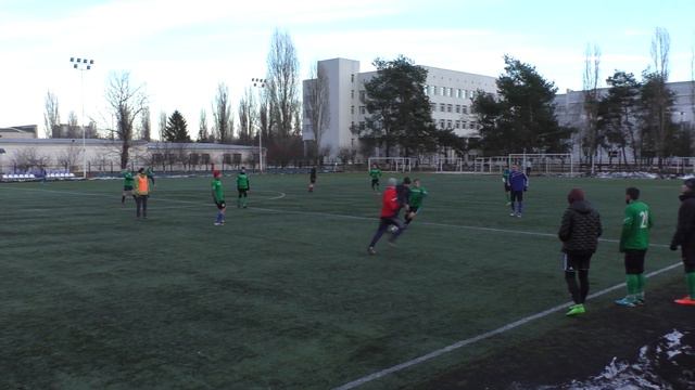 "ФКФ" (зеленые футболки) - "Легенда" (без манишек) 2:3 (1:1) смотреть онлайн