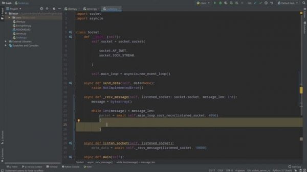 ПОЛУЧЕНИЕ ПОЛНОГО СООБЩЕНИЯ. СОКЕТ ЧАТ #1 | Python 3, Питон 3