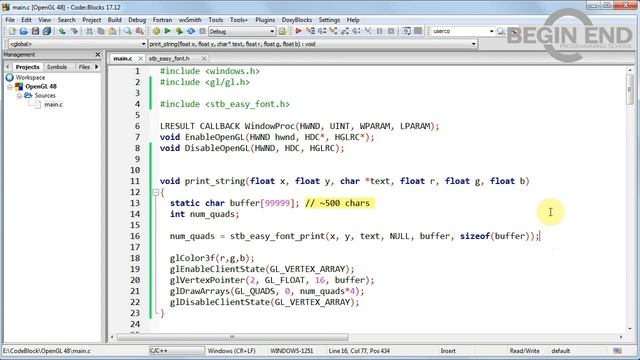 OpenGL - Урок 48 - Как вывести текст без текстуры за 1 минуту. смотреть онлайн
