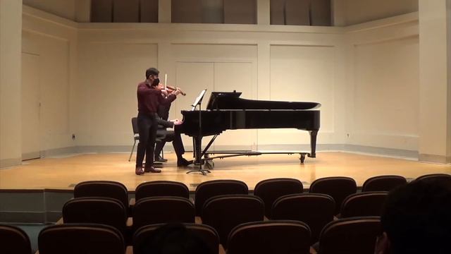 Korngold Suite for violin mvt II III смотреть онлайн