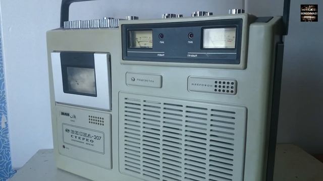 Магнитофон "Весна-207" [Обзор после ремонта] смотреть онлайн