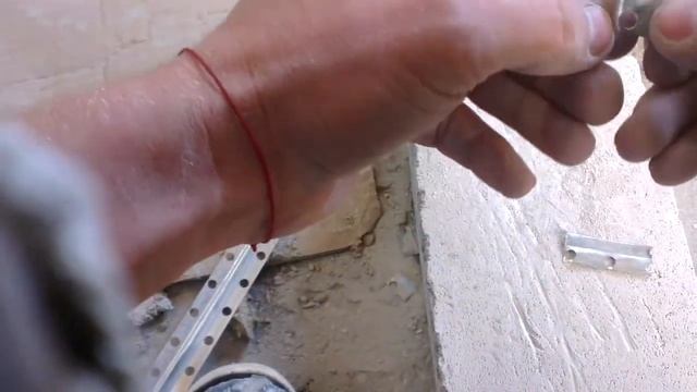 Установка маяков для цементной штукатурки (своими руками) смотреть онлайн