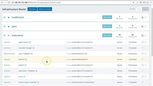 Demo: launching and using Kubernetes within Rancher смотреть онлайн
