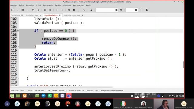 Aula ED 029 - Listas Ligadas - Parte 3 смотреть онлайн