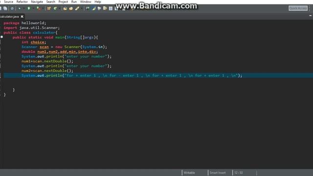 How to make a simple calculator in java (Bangla tutorial) смотреть онлайн