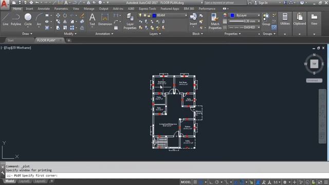AutoCAD #42 - How to PRINT / PLOT AutoCAD DWG to PDF File | AutoCAD 2017 | AutoCAD Basics смотреть онлайн