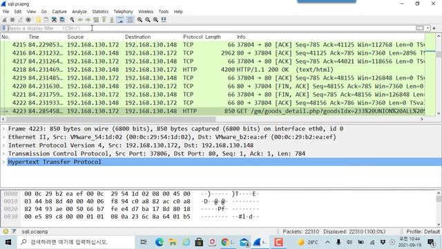 와이어샤크 활용법 - HTTP Load Distribution 기능 смотреть онлайн