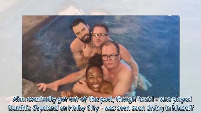 Rylan Clark And Celeb Pals Enjoy Wild Night Complete With 'skinny Dipping' And Karaoke
