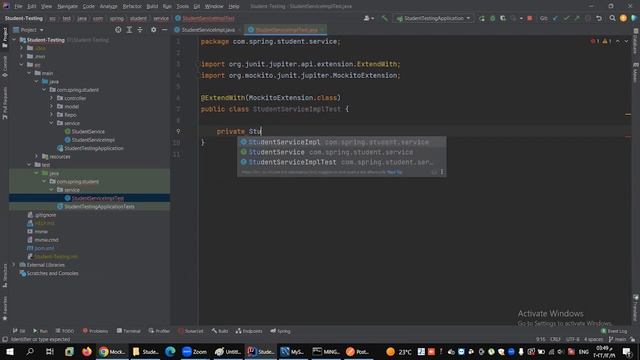 add Junit and Mockito смотреть онлайн