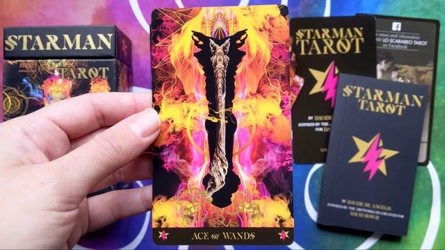 Starman Tarot - Silent Flip-through смотреть онлайн