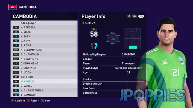 Mini Facepack NT Cambodia | PES 2021 Smoke Patch v4 [21.4.5] смотреть онлайн