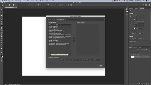 Photoshop 2020 How to move your presets to a new version of Photoshop. смотреть онлайн