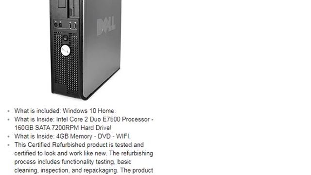 Dell OptiPlex, Intel Core 2 Duo 2.9GHz E7500 Processor смотреть онлайн
