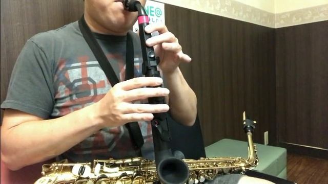 NUVO jSAX 吹いてみた はじめてのNUVOサックス смотреть онлайн