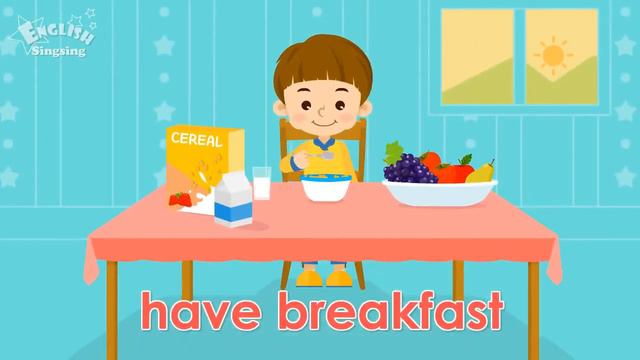 Kids vocabulary My Day Daily Routine Learn English for kids English educational video onlin смотреть онлайн