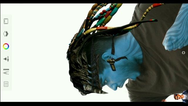 PC(PHOTOSHOP) vs MOBILE (AUTODESK SKETCH BOOK) EDITING PHOTO MANIPULATION «AVATAR2»#dileepindiaedit смотреть онлайн