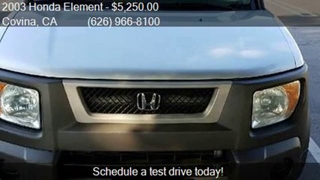 2003 Honda Element EX AWD 4dr SUV for sale in Covina, CA 917 смотреть онлайн