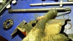 Замена правого внутреннего шруса привода нива