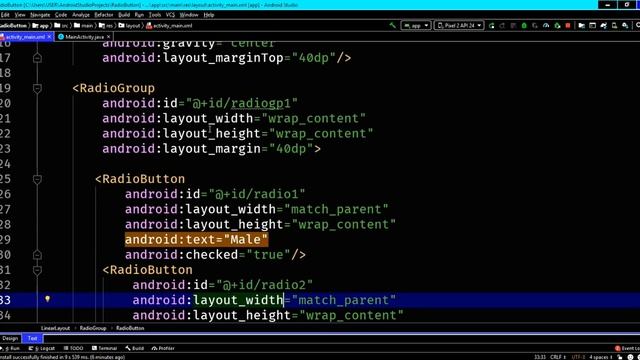 HOW TO USE RADIO BUTTON IN ANDROID STUDIO смотреть онлайн
