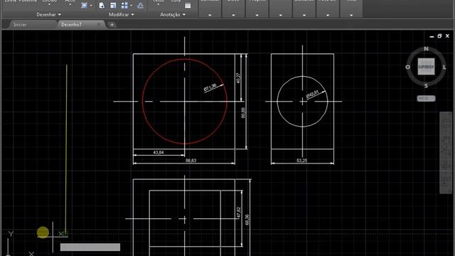 Como mudar a cor em autocad смотреть онлайн