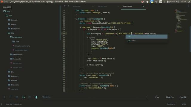 Tutorial membuat aplikasi chat realtime dengan php ajax mysql dan websocket смотреть онлайн