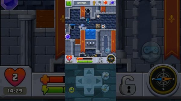 Diamond quest 2 : The Lost Temple - Bavaria - Stage 8 - All Diamonds and Gems