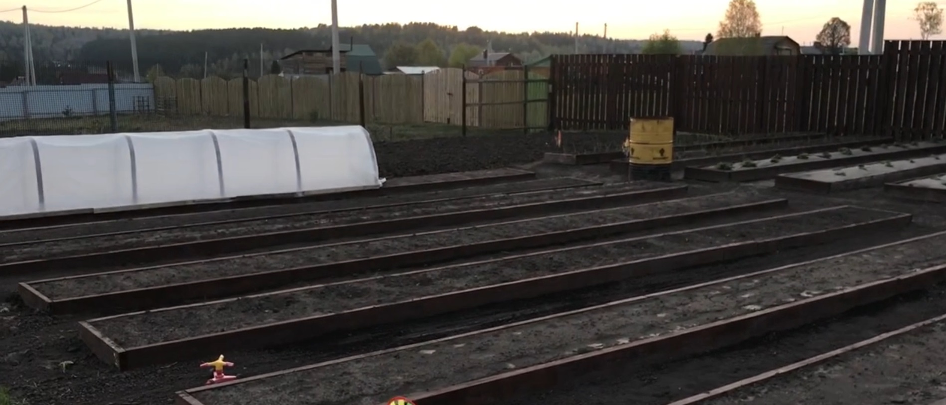 Оформление огорода