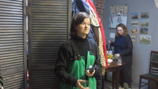 Вернисаж выставки живописи и графики художницы Ольги Васильевой «Зелёный дым» 10.10.2022 г. смотреть онлайн