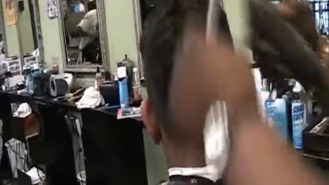 Dark Mohawk Haircut Straight Hair Part 1 Of 2