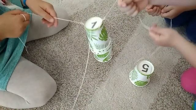 Коллективная игра Стаканчики смотреть онлайн
